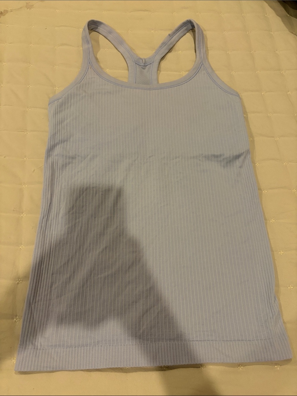 lululemon athletica Light Purple Ribbed Racerback Tank